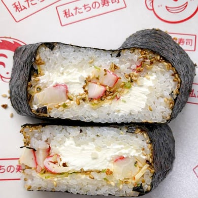 Онігірі з крабом130г