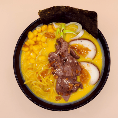 Рамен вершковий з яловичиною