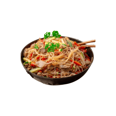 Рисова локшина з куркою