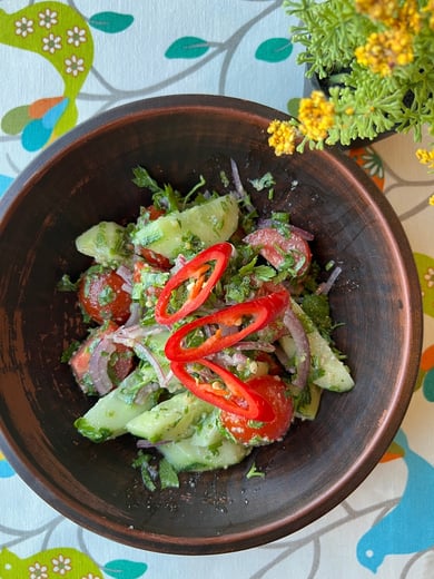 Овочевий салат по-Грузинські 300г.