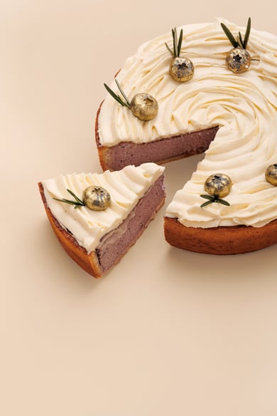 Чізкейк  «Чорничний пломбір»