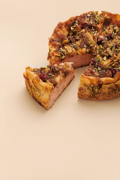 Чізкейк «Трояндова пахлава»