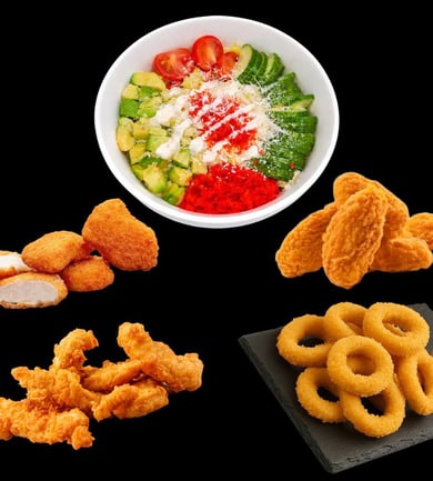 Ланч 1 Овочевий Кальмар + 1 страва на вибір