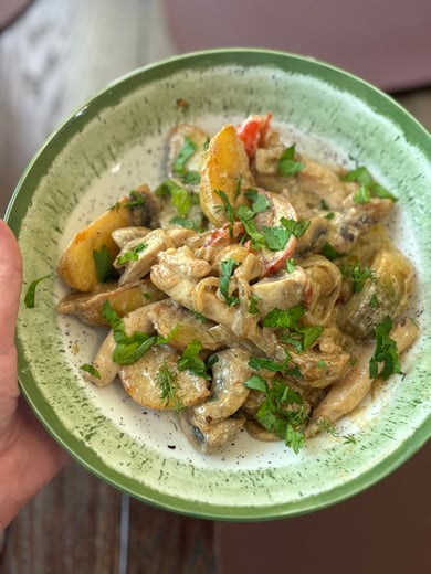 Оджахурі з куркою