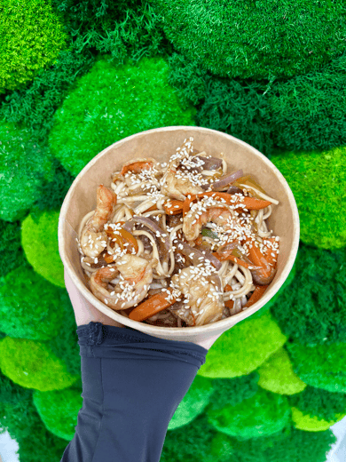 Удон з креветкою