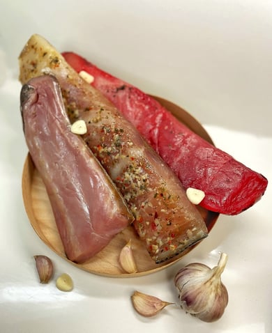 Товстолоб кусок Вишня , Мед , Спеції