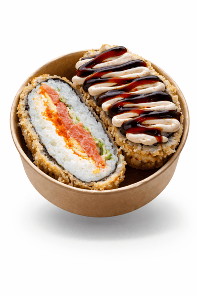 БУРГЕР З ЛОСОСЕМ