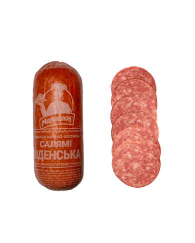 Ковбаса «Салямі Віденська» варено-копченв в/г