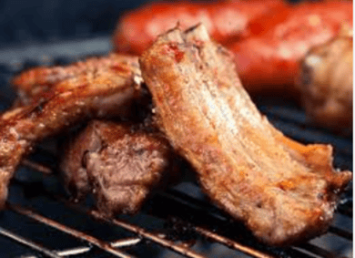 Ребро свинина за 100гр