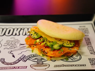 Бао з хрусткою курочкою