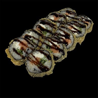 Темпура з лососем