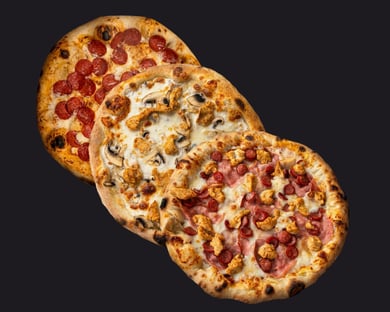 КОМБО М'ЯСНЕ (М'ясна, Пепероні, Курка-гриби)