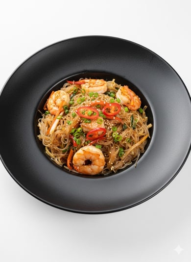 Фунчоза з креветкою