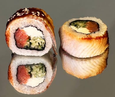 Рол канада рору з лососем 340 грам