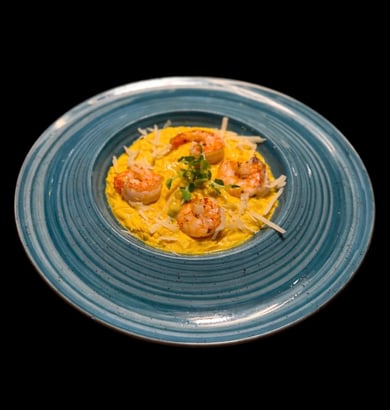 Лимонне Орзо з креветкою