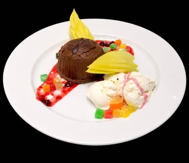 Шоколадний фондан