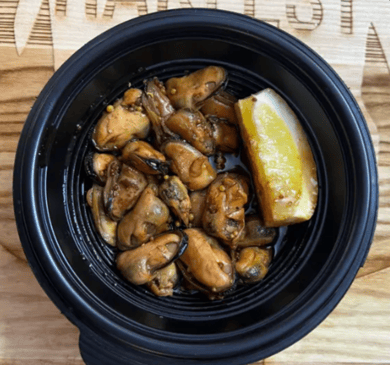 Мідії мариновані в медовому соусі (230г)