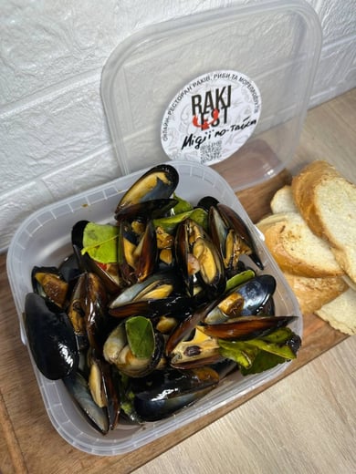 Мідії у мушлі По-Тайськи (900г)