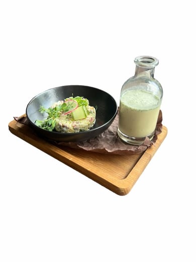 Окрошка з яловичим язиком 400 гр.