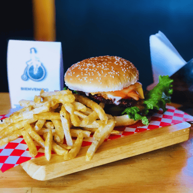 Hamburguesa de res