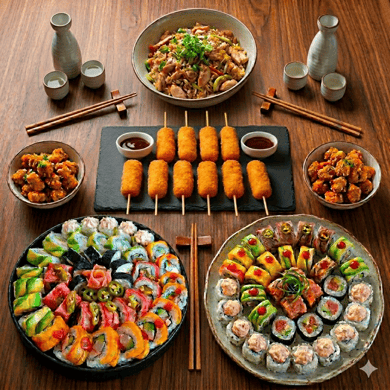 Sushi Pack reunión 10 personas 🍣