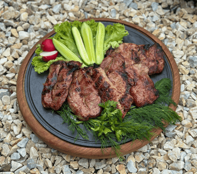 Стейк свинний