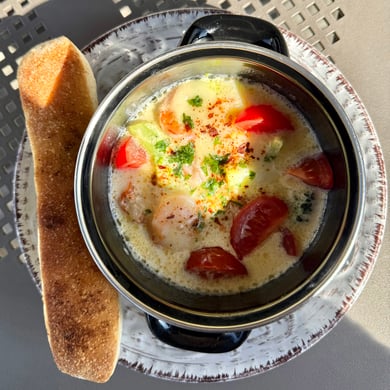 Креветки з печі