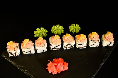 Тартар з лососем та тунцем