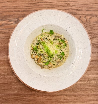 Трюфельне різотто з грибами