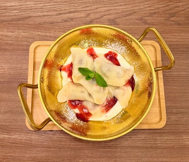 Вареники з вишнями