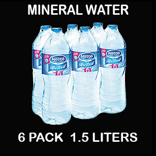 Mineral Water 1.5 Ltr 6 Pack