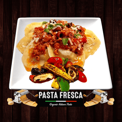 Ravioli Proscuitto Pomodoro