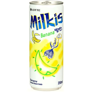 Напій газований Milkis Банан 250 мл