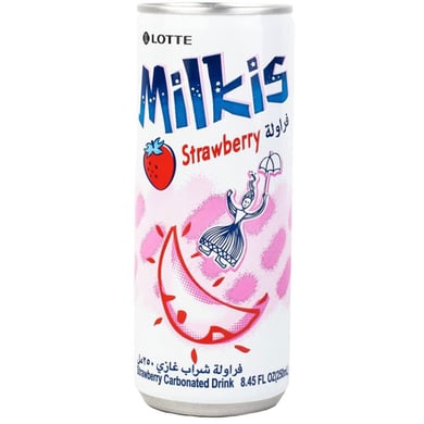 Напій газований Milkis Полуниця 250 мл