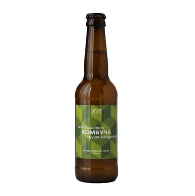 Комбуча "Груша - кардамон" 330 мл