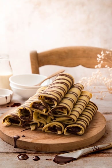 Млинці  "Зебра" з ірискою  90г