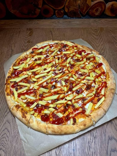  Піца місяця!!! Піца "Американська" велика 1200г  ̶5̶4̶0̶ ̶г̶р̶н̶