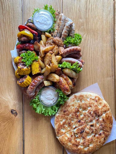 Сет ковбасок з мангалу 3300г  ̶1̶3̶0̶0̶ ̶г̶р̶н̶  (спеціальна ціна з понеділка по четвер)