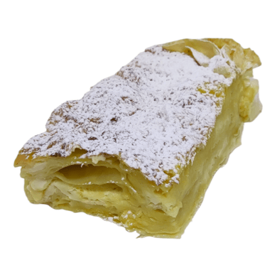 Баниця з медом та цукровою пудрою